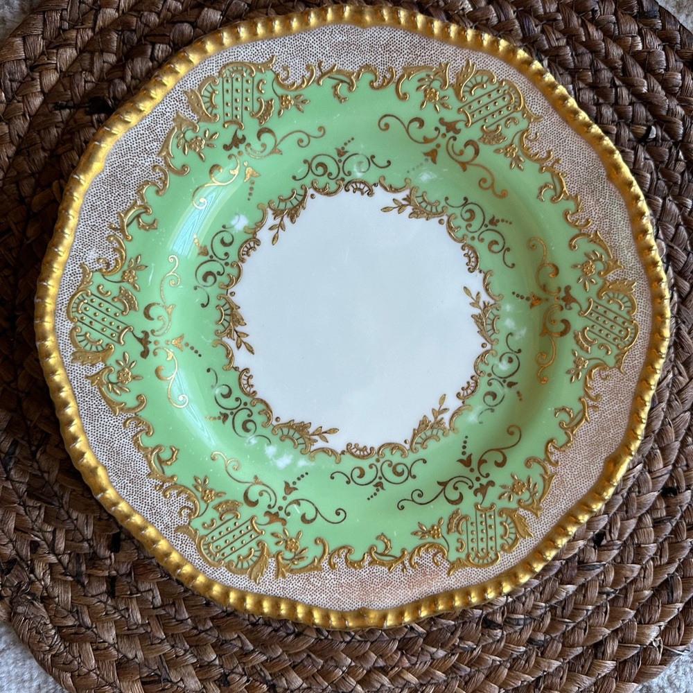 Rare Find - Set of 7 Coalport Porcelain Plates
